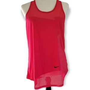 Nike Dri-FIT Mesh Panel Racerback Tank Top
